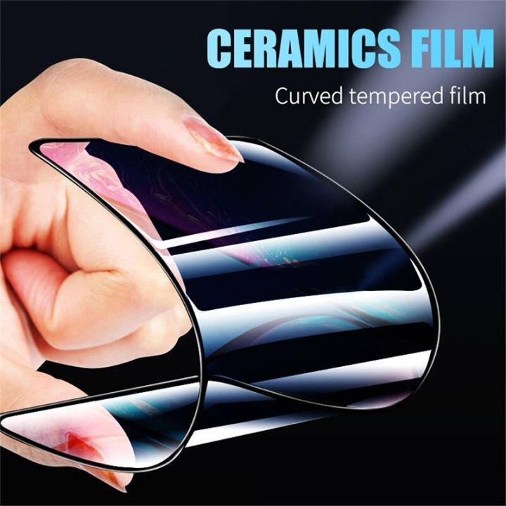 Vivo Y11 Ceramic Matte Protector for PUBG Gaming Unbreakable Antishock Hybrid film 9D/11D/21D Temper Fiber Nano Sheet Glass For Vivo Y11