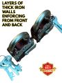 PACK OF 2 HEAVY DUTY DESI LOCKS IN 2INCH SIZE-NADEEM LOCK MADE IN PAKISTAN-GATE LOCK-DOOR LOCKS-SHOP LOCKS-DESI LOCKS WOTH 3 KEYS. 
