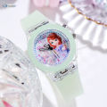 【Frozen】Watch For Kids Girls, Relo For Kids Girls, Digital Watch For Kids, Watch For Kids Boy, Relo For Kids Boys, Kids Digital Watch and Bracelet Set Cute Cartoon Child Luminous Wristwatch, Watch For Kids Girls Buy 1 Take 1 Waterproof. 