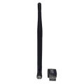 300Mbps USB 2.0 WiFi Wireless Network Adapter with Antenna | 802.11n/g/b High Speed LAN Card Dongle for Desktop & Laptop | Long Range Wi-Fi Receiver, Plug & Play, Stable Connection, Compact Design, Ideal for Windows PC & Gaming. 