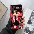 TBHK Hanako Kun Mobile Cell Phone Case for Samsung Galaxy S23 S22 S21 S20 S10 S9 Plus FE Ultra Lite Black Phone Cover Funda. 