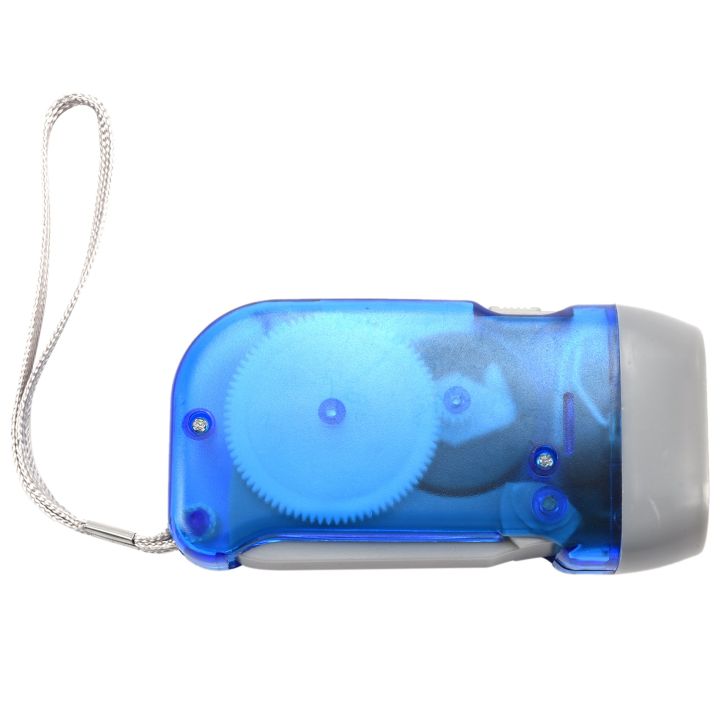 Hand-press LED flashlight Lantern dynamo self-charging hand Light