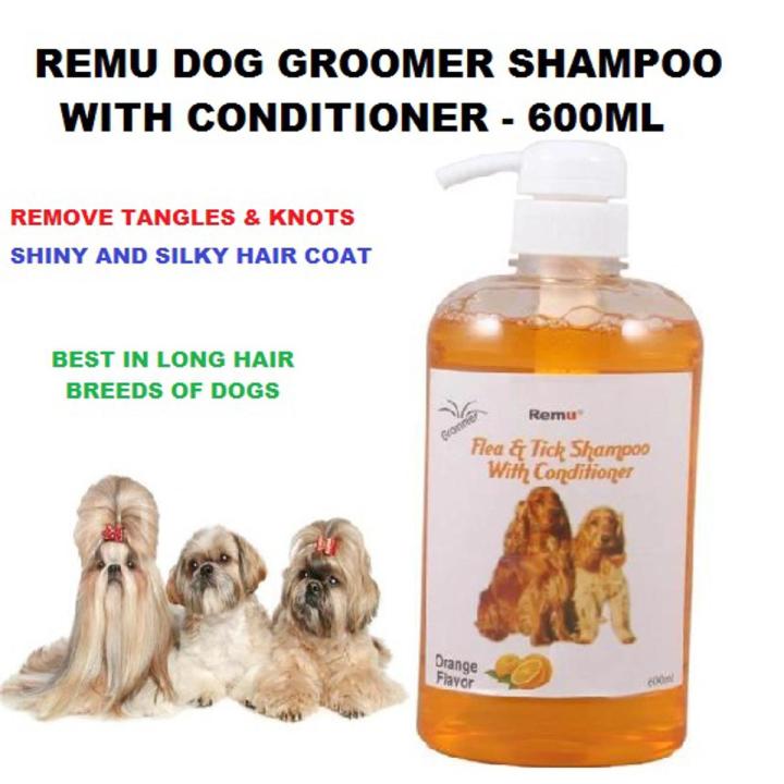Dog%20Shampoo%20With%20Conditioner%204%20Flea%20and%20Tick%20-%20Orange%20-%20600%20ML%20-%20Image%202