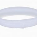 50 yard Nylon 1Inch Stiff Horsehair Braid for Nylon Sewing Wedding Dress Dance Skirt Gowns Shaping Trimming Accessories (White). 