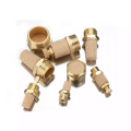 Brass Pneumatic Exhaust Muffler Sliencer 1/4 1/8 3/8 1/2 BSP Male Pneumatic Air Silencer Fittings Noise Filter Reducer. 