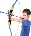 Archery Toy Big Size Sports Series Archer Bow and Arrow Toy, Laser Target, Quiver, 3 Arrows, Strong String Thread. 