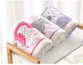 Baby Blanket For Newborn All Season Use Summer & Winter, Super Soft With Embroidered Cartoon Design For Baby Boys And Girls. 