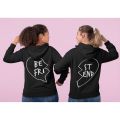 Bff matching hoodies for best friends-pack of 2. 