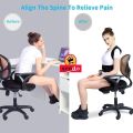 Posture Corrector Adjustable Magnetic Back Support Nylon Elastic Shoulder Back Brace Corret Back Belt Relieve Back Pain Adjustable Posture Corrector Orthopedic Men And Women Back Relief Back Support Braces Shoulder Back Straight Belt Health Care Band Belt. 