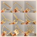 Metal Hairpin Female Beauty Hair Claw Large Shark Clip Hair Catch Headdress Pearl Hair Clip Elegant Hair Accessories. 