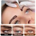 Professional Henna Eyelash Eyebrow Dye Tint 15-minute Fast Tint Easy Dye Gel Eyelash Brown Black Color Tint Kit BruberryBeD. 