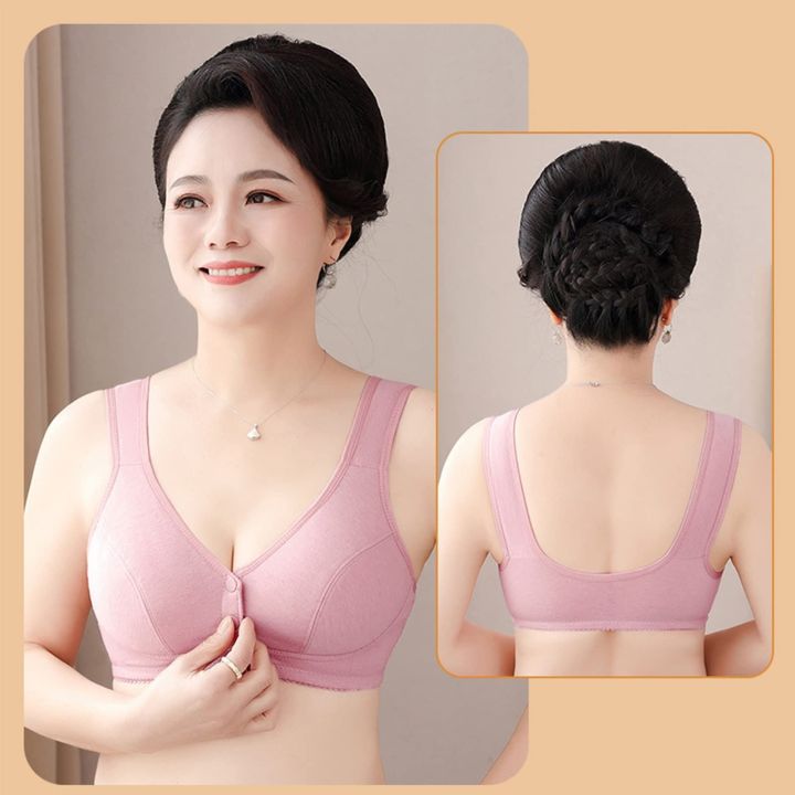 Soft Cotton Button Front Open High Quality Bra for Women - Nursing Bra - Soft Feeling Maternity Bra