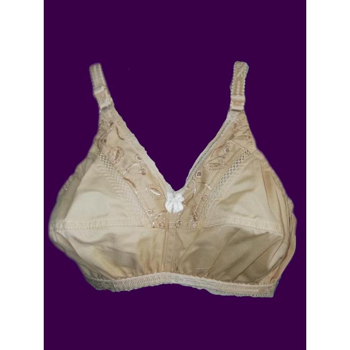 All seasons soft net Cotton Bra For girls in skin color / bras / cotton bra/ fancy bra / summer bra / bra for girls / stylish bra