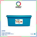 Orient Large Plastic Storage Box with Lockable Lid, Stackable BPA-Free Organizer for Home, Office, or Kitchen. 