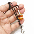 Multi Color Aqeeq Stones ,  Ruby, tourmaline ,  Dur e Najaf  , Firoza , hadeee Necklace Pendant Classic Stone Pendant Charm Necklace Locket for Men & Women. 