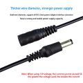 DC Power Splitter 12V 1 Female To 2 3 4 8 Male Cable Connector 5.5mm x 2.1mm Power Cord For CCTV Camera LED Strip Game Console. 