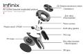Infinix XCH01 Car Holder and Phone Holder / Infinix Genuine XCH01 - Phone Holder For Car - Metal. 