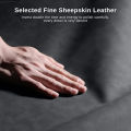 For Samsung Galaxy S23 Plus Sheepskin Leather Silicone Phone Back Case Cover For Samsung Galaxy S23Plus S23+ Silicone Bumper Shockproof Cover Back Cover. 
