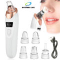 Dynamic Life 5 in 1 Rechargable Derma Suction Blackhead Removal Machine Vacuum Suction Cystic Acne Scars Pimple Pore Pooping Oil Cleaner Face Facial Beauty Tool Whitehead Extractor Device Kit Skin Body with 3 Modes,. 