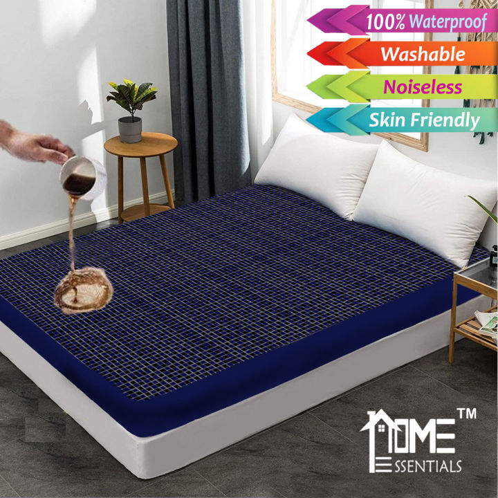 Waterproof%20Mattress%20Cover%20King%20Queen%20&%20Single%20Mattress%20Protector%20Anti%20Slip%20Double%20Bed%20Fitted%20Bed%20Sheet%20%20By%20Home%20Essentials%20-%20Image%205