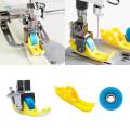 Roller Presser Foot Lightweight Anti Uneven for Thick and Thin Fabric Durable Presser Feet for. 