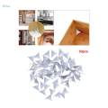 50x Stair Dust Corners Resuable Furniture Corner for Edge Corner Drawer Home. 