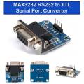 MAX3232 RS232 to TTL Serial Port Converter Module Female DB9 Connector MAX232 Flashing Board For Arduino by Electrica. 