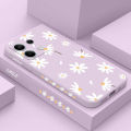 Note 13 Elegant Daisy Silicone Phone Case For Xiaomi Redmi Note 13 13Pro shatterproof Protection Redmi Note 13ProPlus Back Cover. 