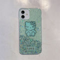 Phone Case VIVO Y20 SG Shiny Ring Back Cover Glitter Soft Transparent Hello Kitty Cases for VIVO Y20 SG Back Cover Stars Moon Girls. 