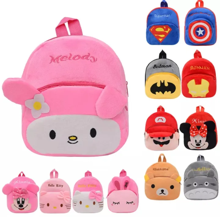 Red%20White%20Hello%20Kitty%20Character%20Backpack%20for%20Small%20Kids%20Size%2010%20inches%20Stuff%20Bag%20-%20Image%204