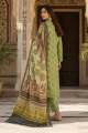 Kleren 3 Piece Unstitched or Stitched Digital Printed Doria Lawn Suit for Women with Digital Printed Doria Lawn Shirt & Trouser and Digital Printed Lawn Dupatta - Summer Collection 2026 - Design code : Farda F-36. 