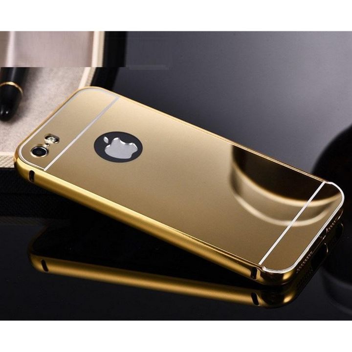 Gold Plating Mirror Case For IPhone 7/8 -