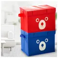 New pack of 1 Panda Design Folding Storage Bins Quilt Basket Kid Toys Organizer Storage Boxes Cabinet Wardrobe Storage Bags. 
