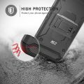 BEZ Case for Samsung Galaxy Xcover 4 / Xcover 4S, Shockproof Case for Samsung Xcover 4 / Xcover 4S Military Heavy Duty Shock Proof Survivor – Black. 