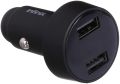 Infinix Genuine XCC02 Fast Car Charger with 2 USB Ports - 4.8 A-Black / Dual Port USB Fast Car Charger 100% Original Product Same As Shown In Pictures. 