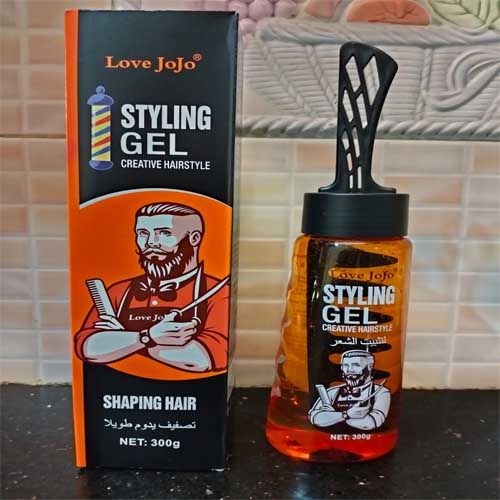 Professional Love JoJo Hair Gel With Comb Hair Styling 300g