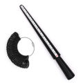 Screw-on Flex Cable Ring Sizer Accurate Plastic Ring Sizer Tool Us0-13 Easy-to-use Ring Size Gauge for Jewelry Southeast Asian Buyers Ring Measuring Tool. 