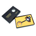 1Pc Mini Turbo Turbocharger Spinning Turbine Car Interisor Accessorie Keyring SUPER BABY. 