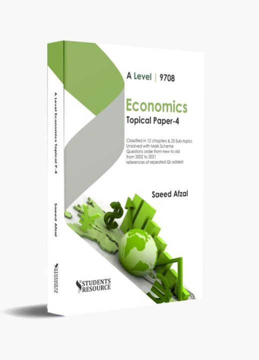 A Level Economics 9708 Paper 4 Topical with Mark Scheme | 2002-2022 | Syllabus 2023-2025 | Saeed Afzal