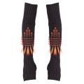 Long Fingerless Gloves Elbow Long Fingerless Thumb Hole Gloves Knitted Fingerless Gloves Thumb Hole Gloves For Women And Men. 