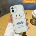 chenyyka For iPhone 11 Pro Case Fashion Smile Pattern Colorful Lovely Cream Wave Border Soft Clear Shockproof Phone Cases Creative Camera Transparent Casing Simple Gentle Protective Cover. 