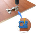 Concealed Hinge Hole Drilling Bits Jig For 35mm Cabinet Hinges Mounting Plate Nicle. 
