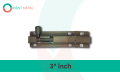 Orient Metal  3 Inch  Aluminum Tower Bolts  Chatkhani  Kundi Lock  Easy bolts for Door,Window,t  Cabine A. 