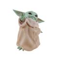 Cartoon Star Wars Mandalorian Collectible Baby Yoda Figure Desk Decor Ornament. 