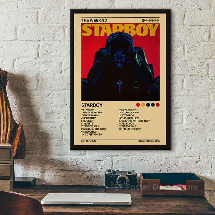 Singer%20Album%20Cover%20Poster%20Music%20Prints%20Custom%20Album%20Posters%20Hip%20Hop%20Vintage%20Room%20Home%20Decor%20Retro%20Kraft%20Paper%20Art%20Wall%20Painting%20-%20Image%205
