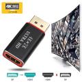 4K Display Port To HDMI Male Female Adapter Converter DisplayPort DP To HDMI. 