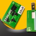 Atm card usb flash drive / 16gb, 32gb usb flash drive with atm card style- random colours. 