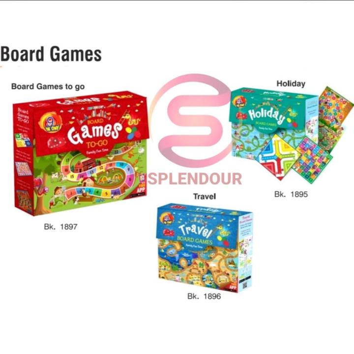 Board Game 9 In 1 Family Fun Time Volumes In Choose This Series HOLIDAY, TRAVEL and GAMES TO GO