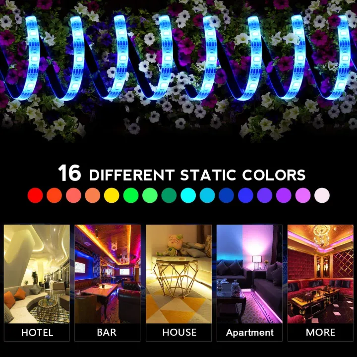LED%20Strip%20Lights,%206M/19.7ft%20180LED%20RGB%20USB%20Color%20Changing%20Led%20Light%20Strip%20with%2024-Keys%20Remote%20Control,16%20Multi%20Color&4%20Lighting%20Modes,IP67%20Waterproof%20Strip%20Lights%20for%20-%20Image%204
