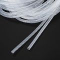 3X Cable Wire Organizer Manager Spiral Wrap Band 6mm Dia 15M Length White. 